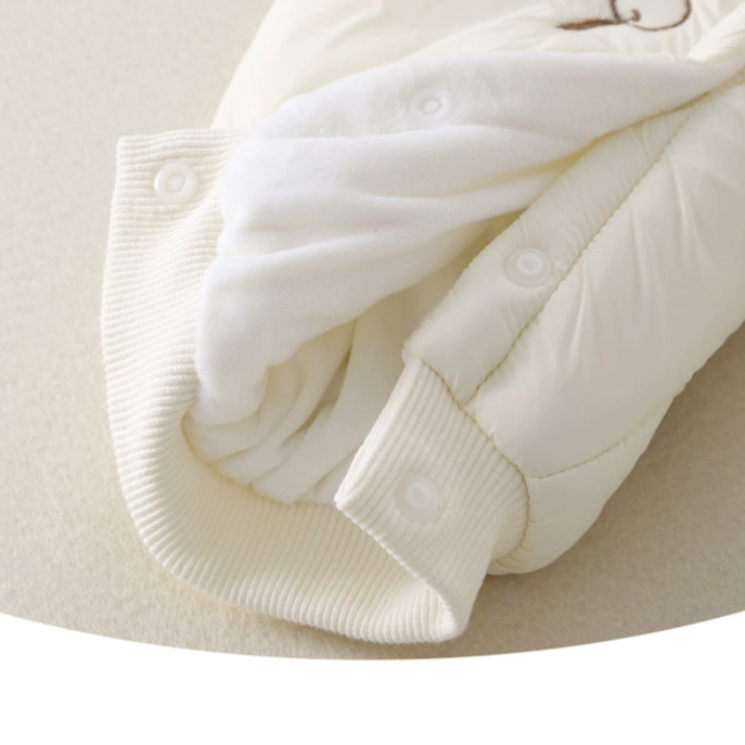 Cozy Padded Fleece Onesie for Newborn