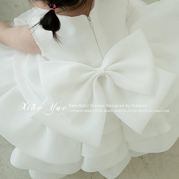 Fluffy Flower Princess Dress for Girls